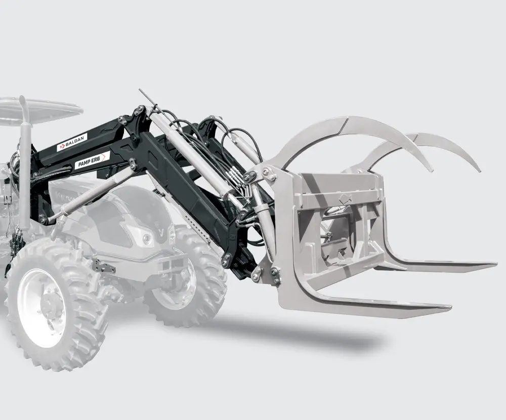 Pá Agrícola Modulada Pantográfica Engate Rápido Baldan