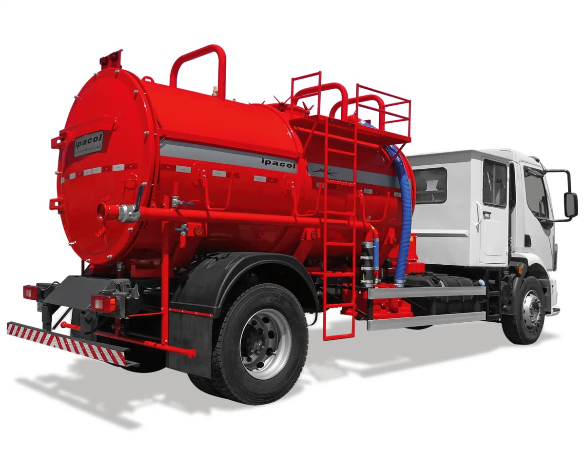 Distribuidor de Adubo Orgânico Líquido Lobular Acoplado ao Caminhão Ipacol