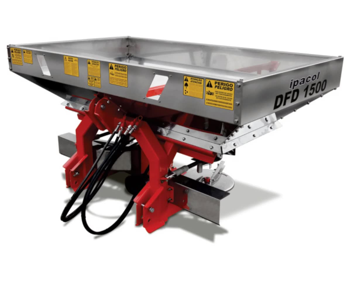Distribuidor de Fertilizante Duplo Disco Ipacol