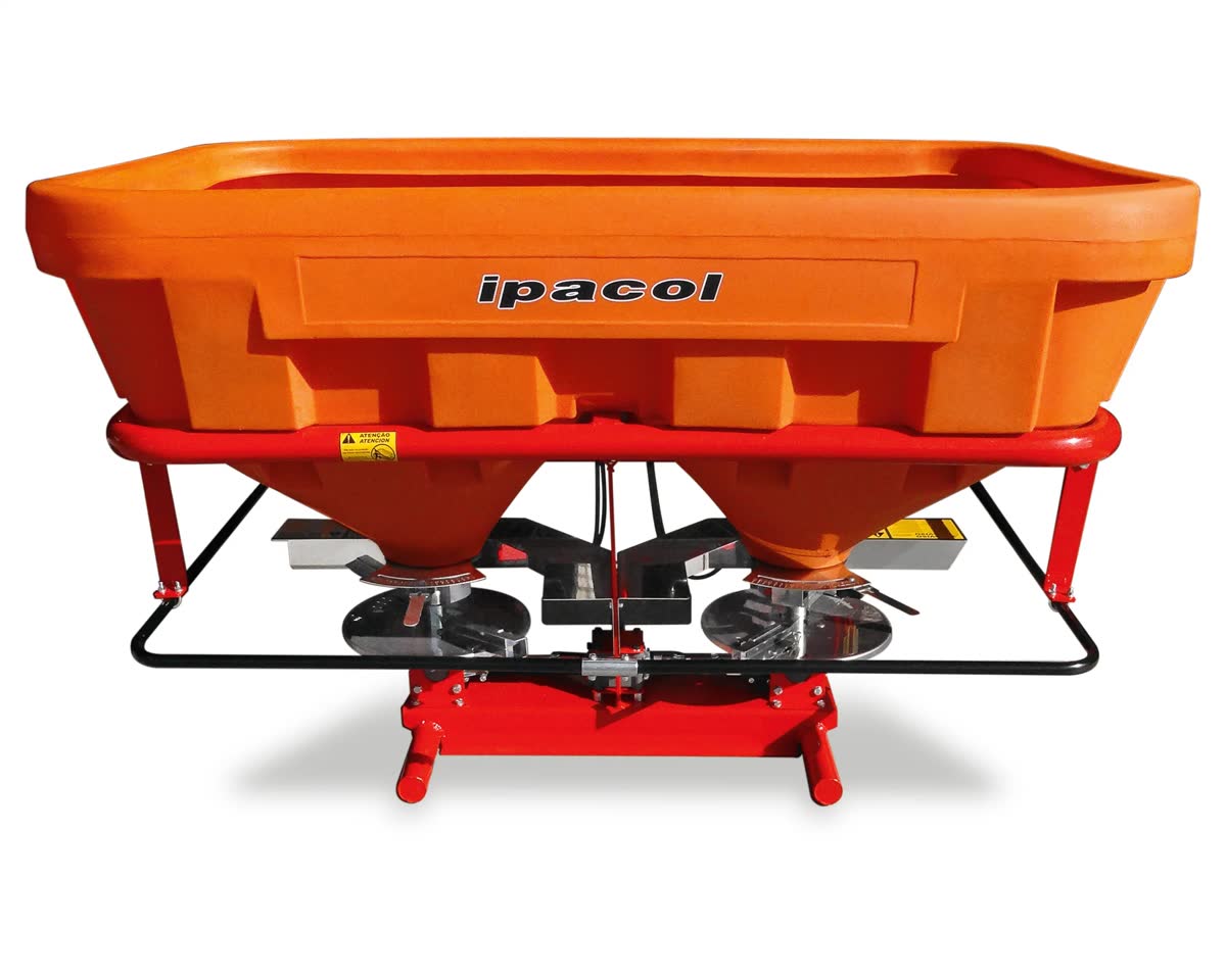 Distribuidor de Fertilizante Duplo Disco Ipacol