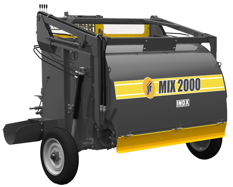 JF Mix 2000 (2m³) Misturador INOX JF Máquinas