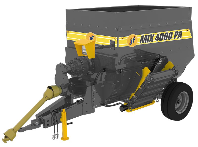 JF MIX 4000 PA (4m³) Misturador JF Máquinas