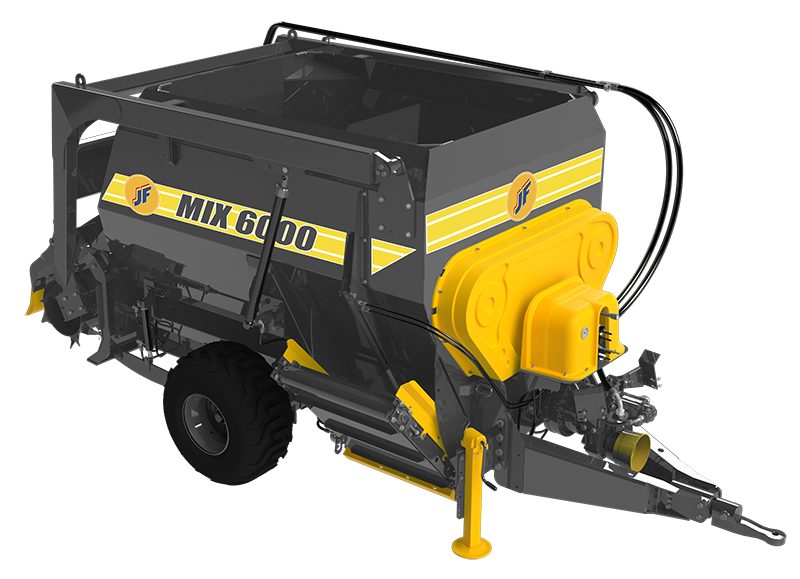 JF MIX 6000 (6m³) Misturador INOX JF Máquinas