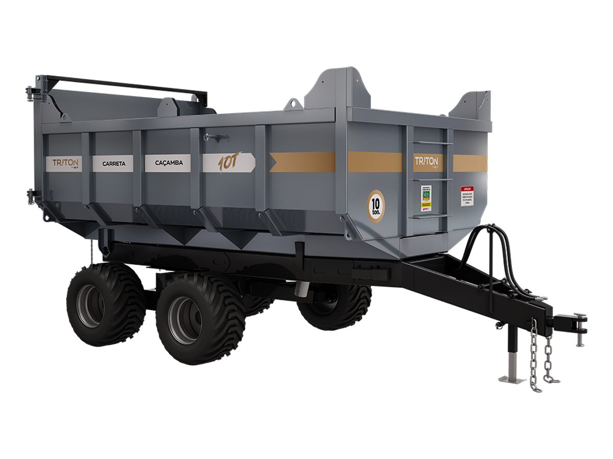 Carreta Caçamba 10 Ton Triton