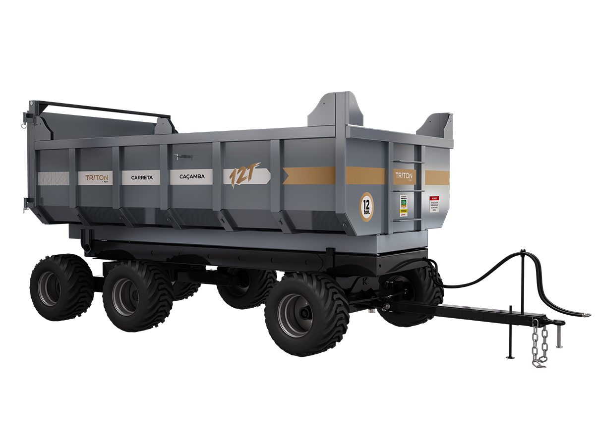 Carreta Caçamba 12 Ton Triton
