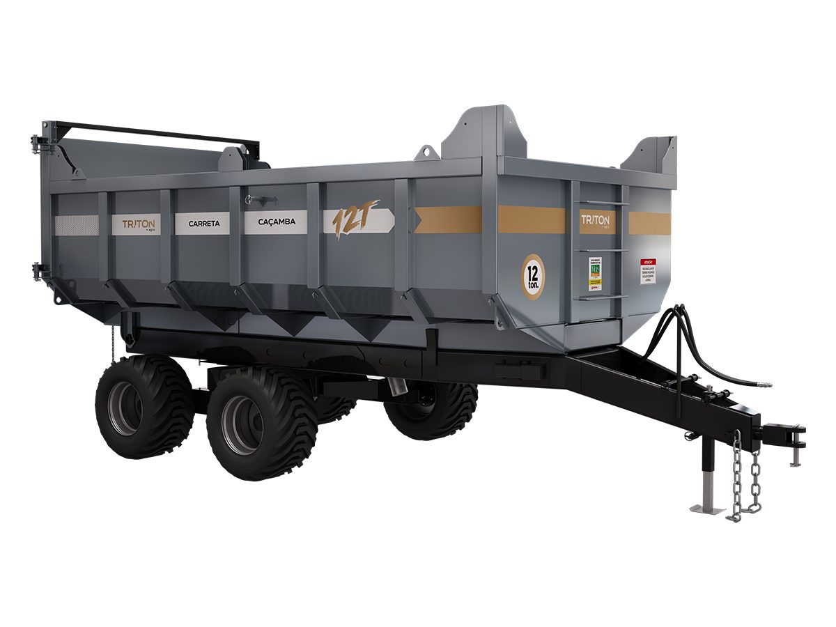 Carreta Caçamba 12 Ton Triton