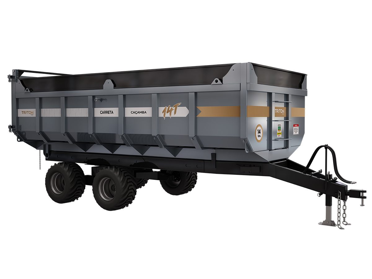 Carreta Caçamba 14 Ton Triton