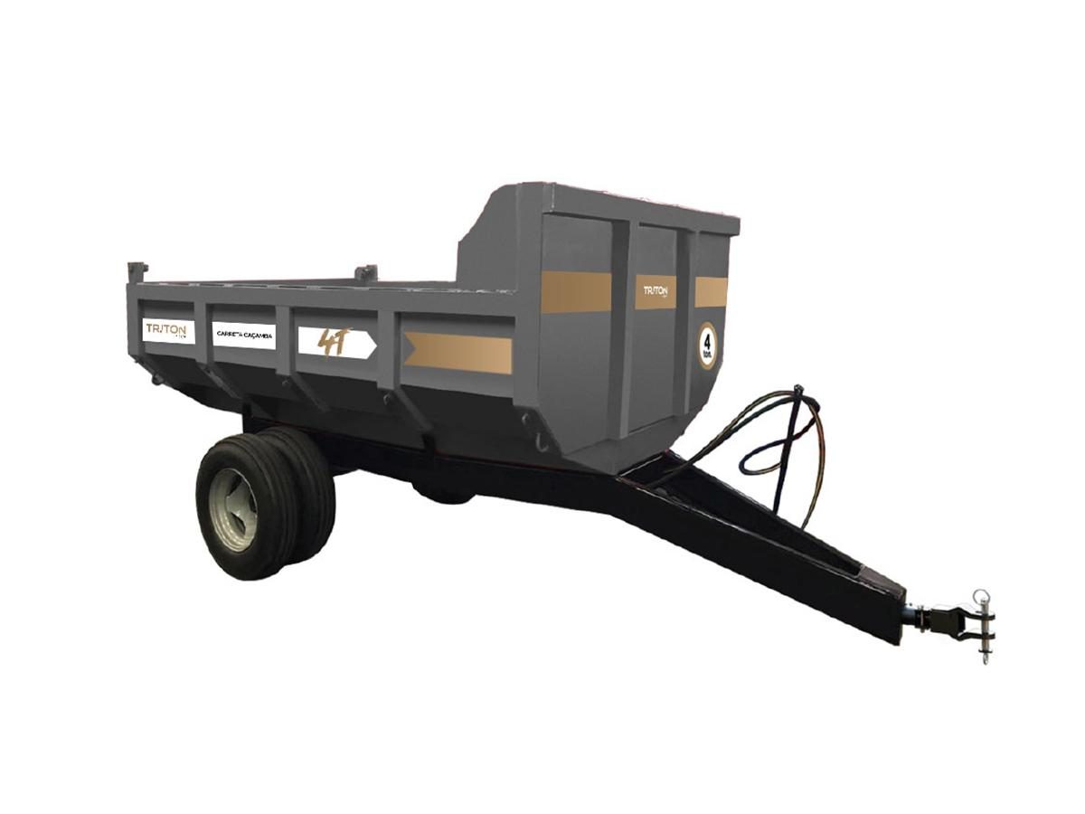 Carreta Caçamba 4 Ton Triton