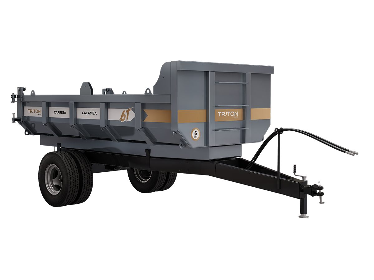 Carreta Caçamba 6 Ton Triton