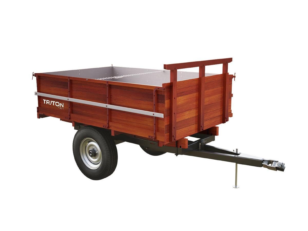 Carreta de Madeira 2 Ton Triton
