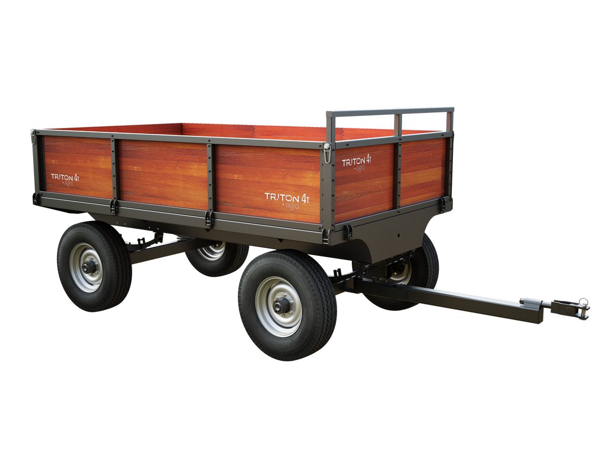 Carreta de Madeira 4 Ton Triton