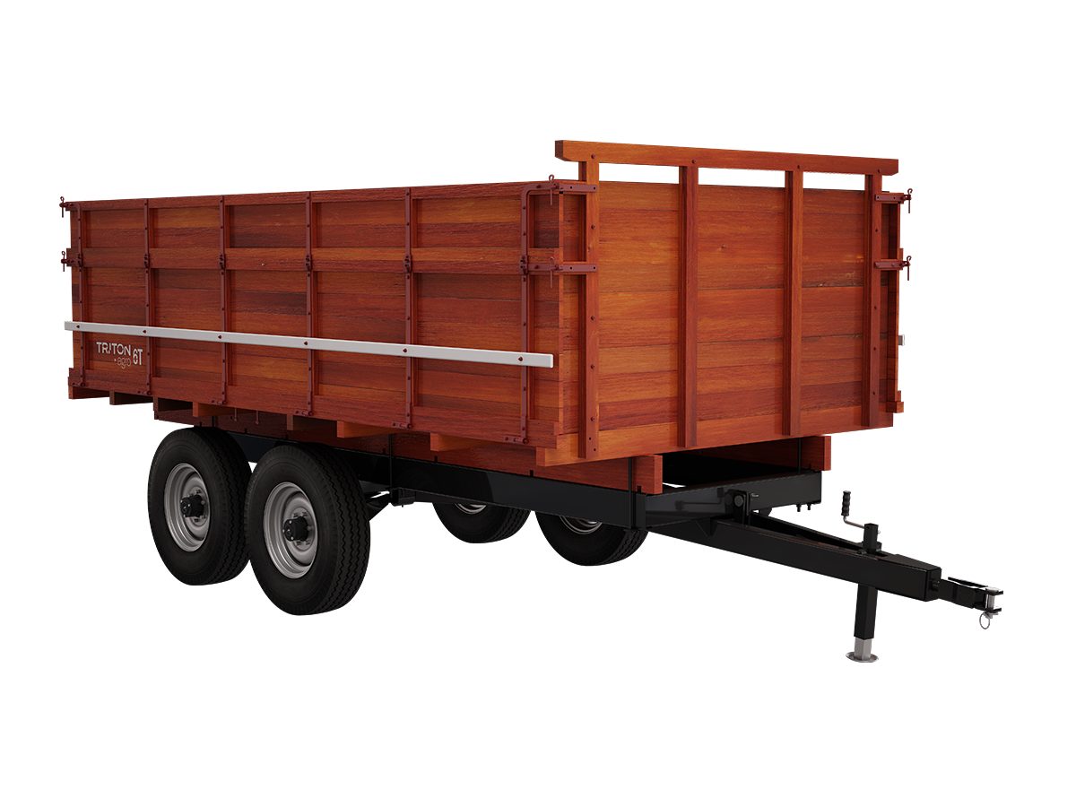 Carreta de Madeira 6 Ton Triton