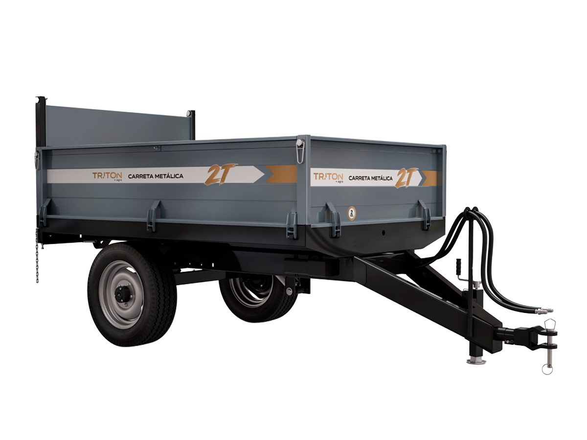 Carreta Metálica 2 Ton Triton