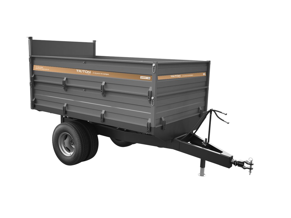 Carreta Metálica 5 Ton Triton